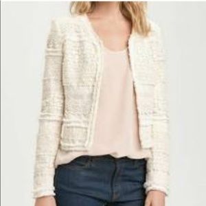 Truth and Pride Cream Melange Lace Jacket